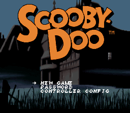 Scooby-Doo Mystery (USA) Title Screen